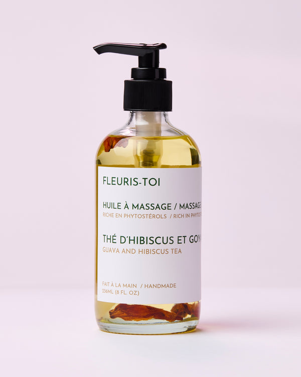 Guava & Hibiscus Tea Massage Oil