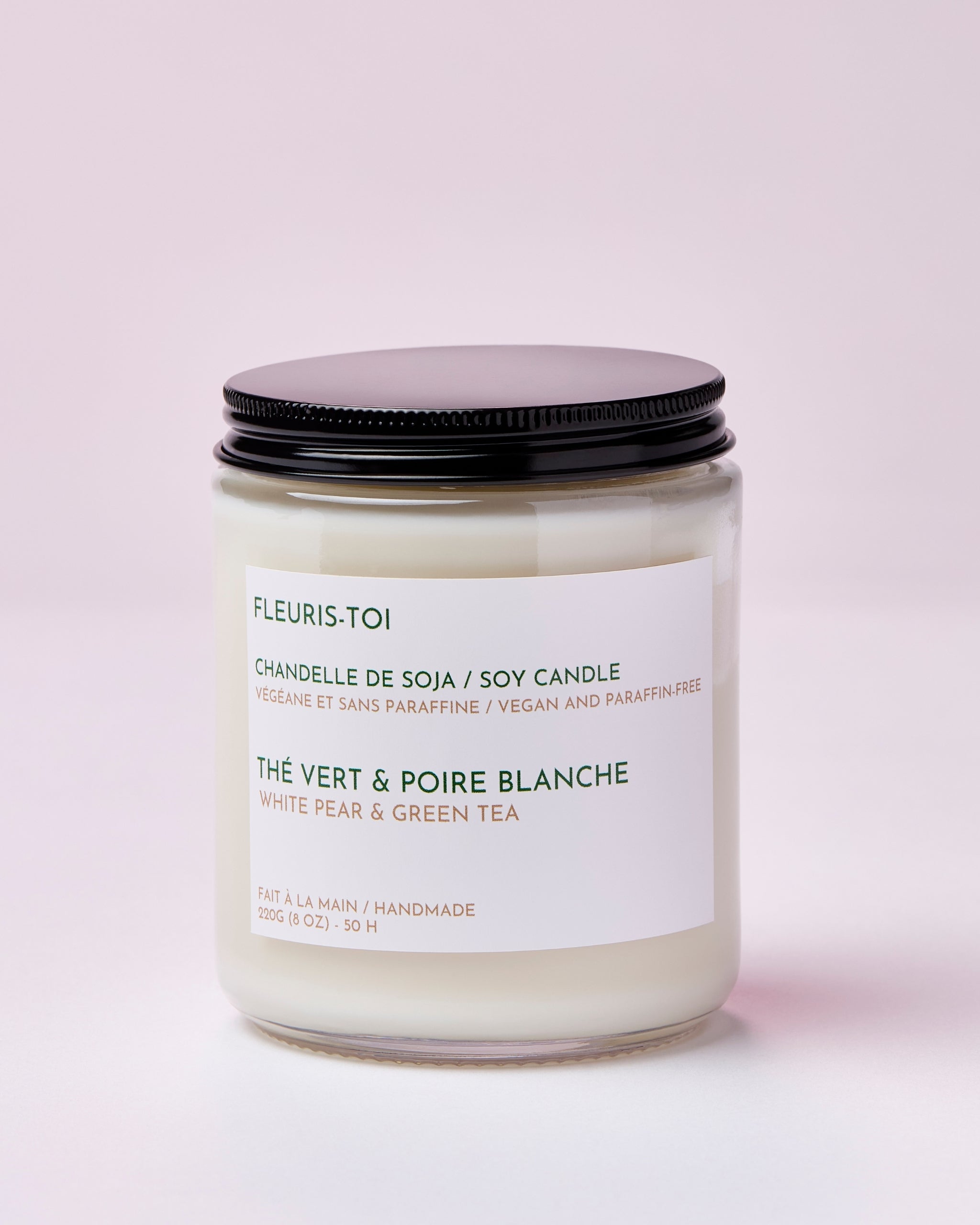 White Pear & Green Tea Candle