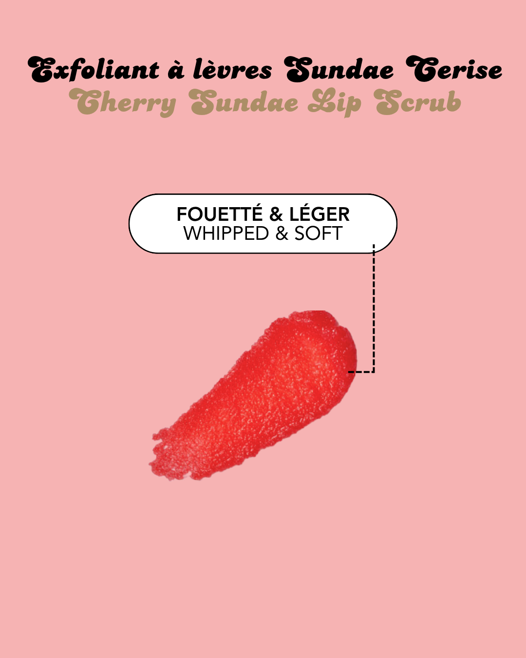 Exfoliant à Lèvres Sundae Cerise