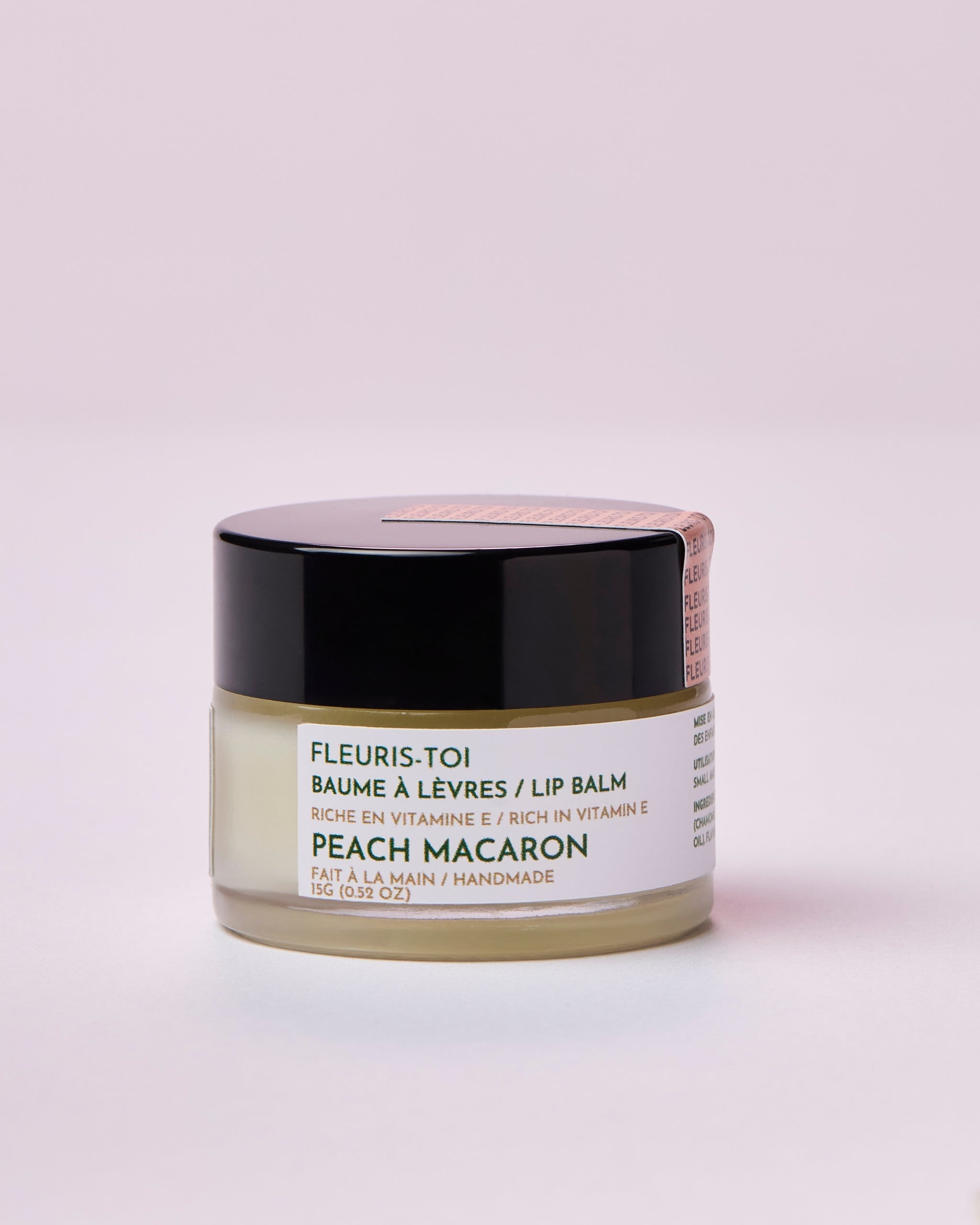 Peach Macaron Lip Balm