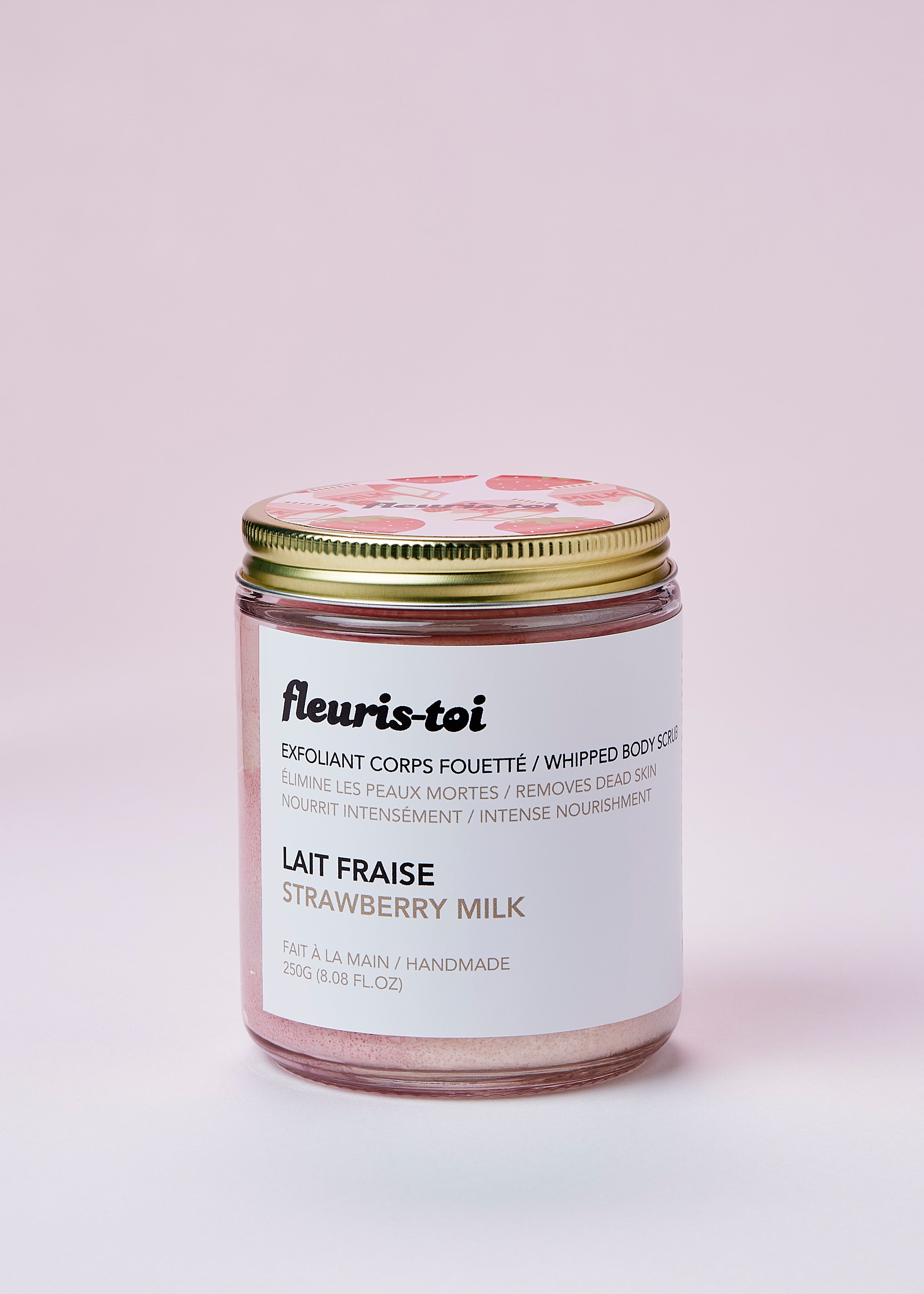 Exfoliant Corps Lait Fraise