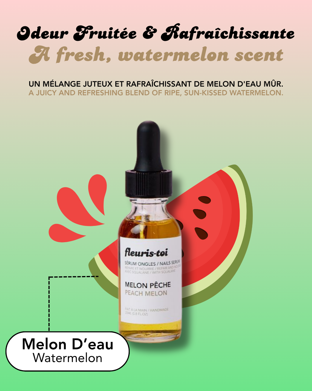 Sérum Ongles Melon d'eau