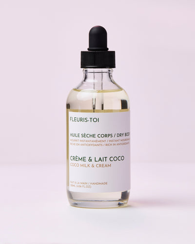 Coconut Milk & Cream Dry Body Oil