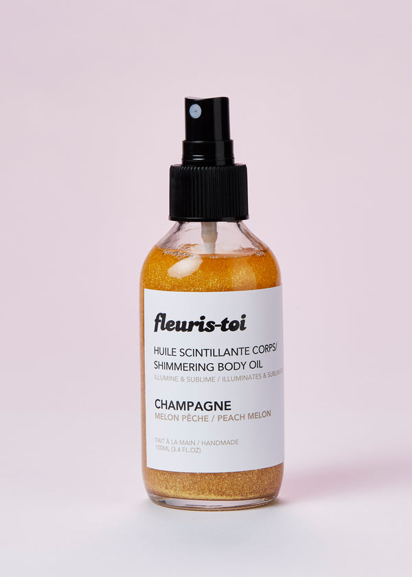 Huile scintillante Champagne