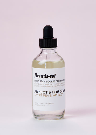Huile Sèche Corps Abricot & Pois Sucré