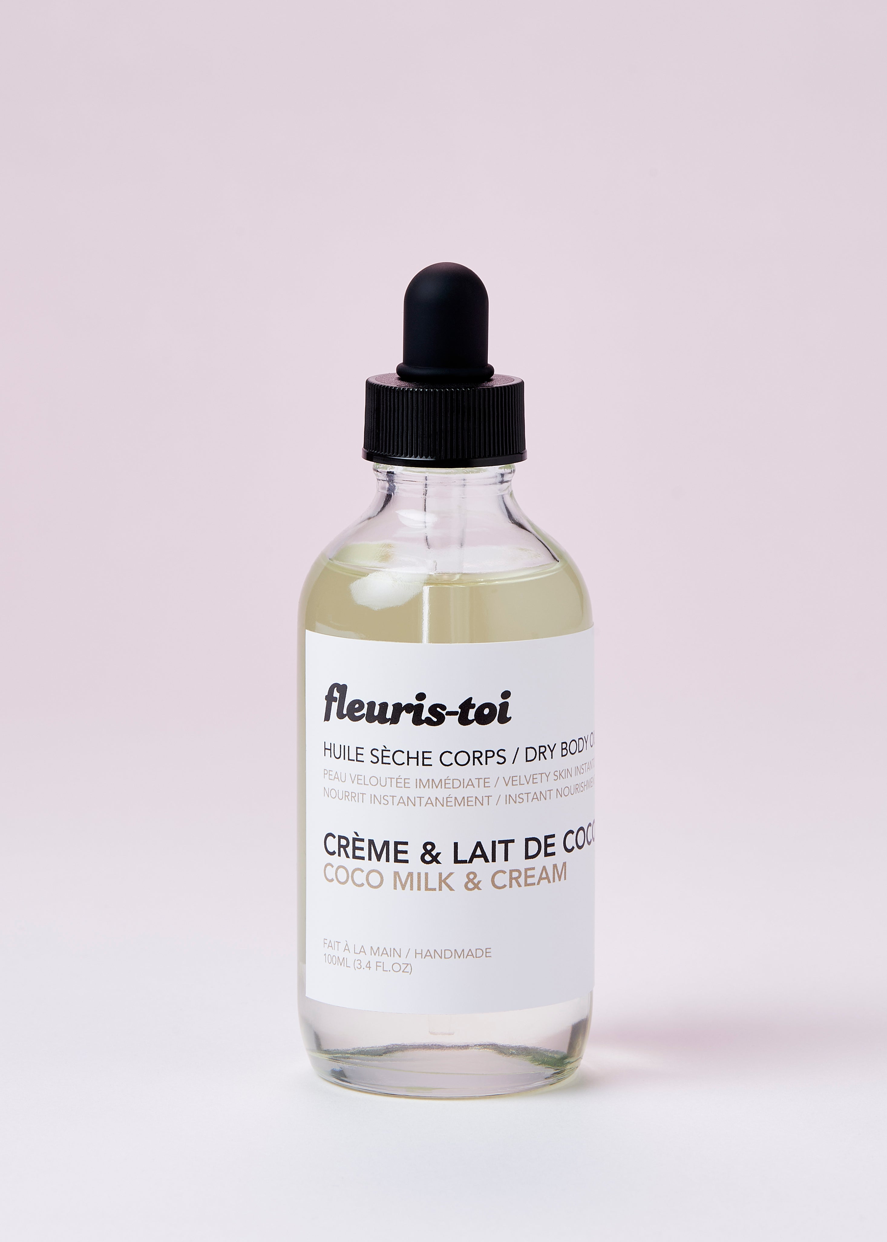 Huile Sèche Corps Crème & Lait de Coco