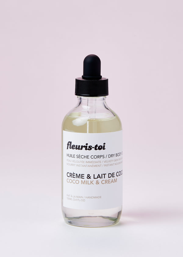 Huile Sèche Corps Crème & Lait de Coco