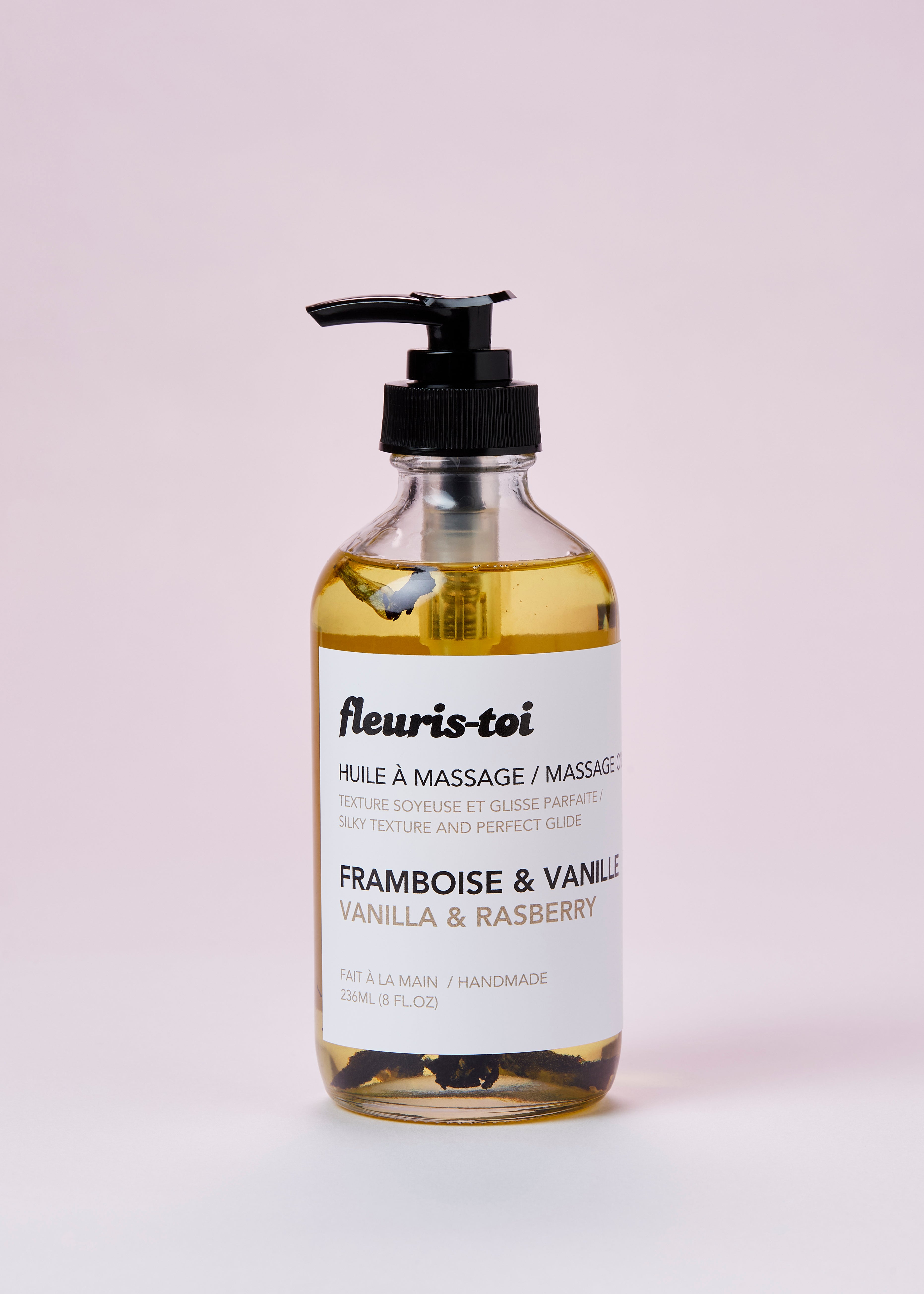 Huile de massage Framboise & Vanille