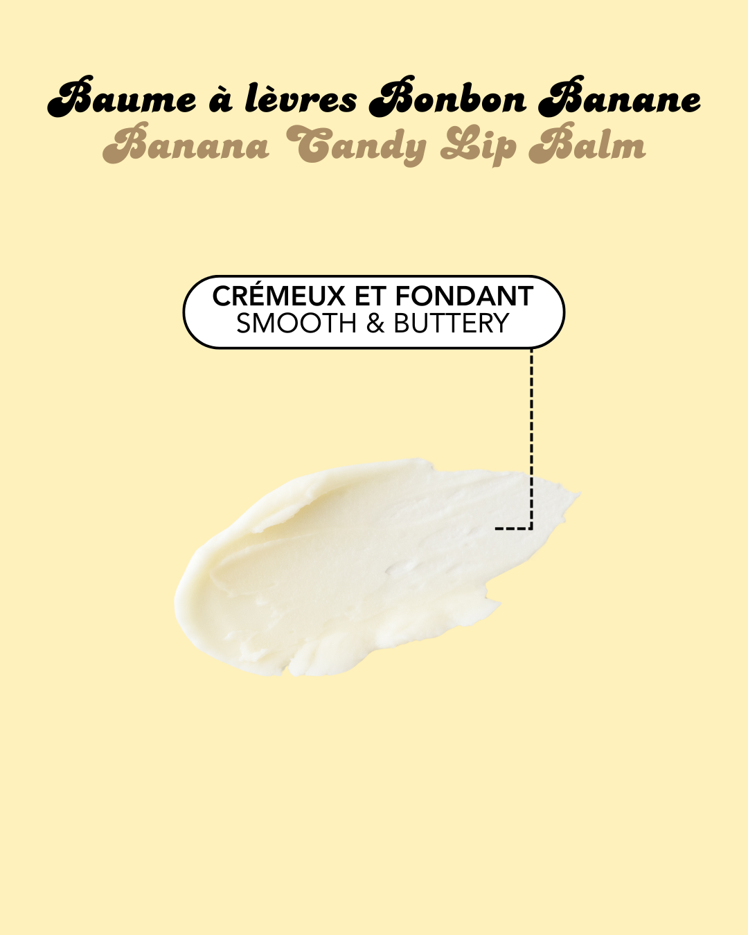 Baume à Lèvres Bonbon Banane