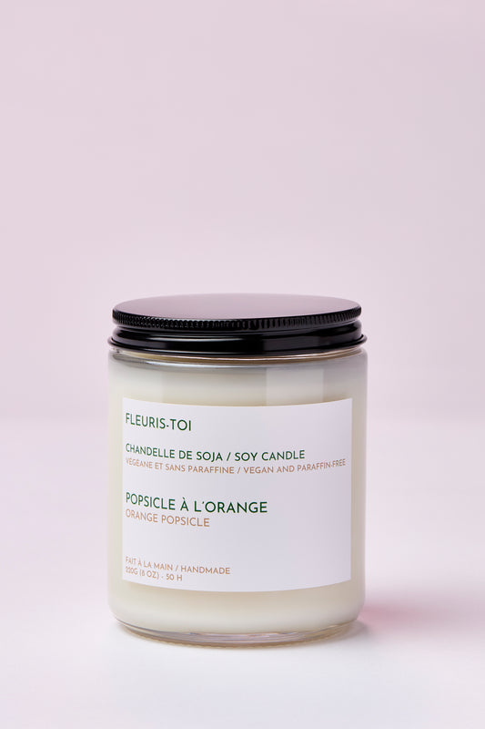 Bougie - Popsicle à l'orange