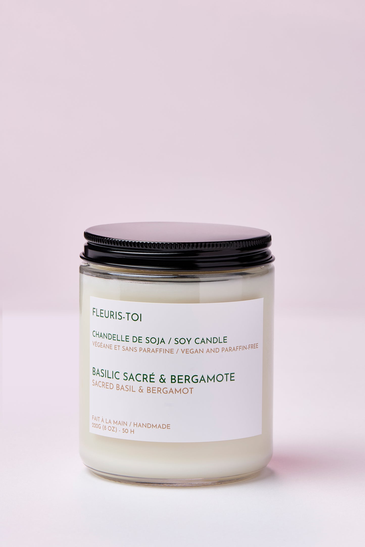 Candle - Sacred Basil & Bergamot