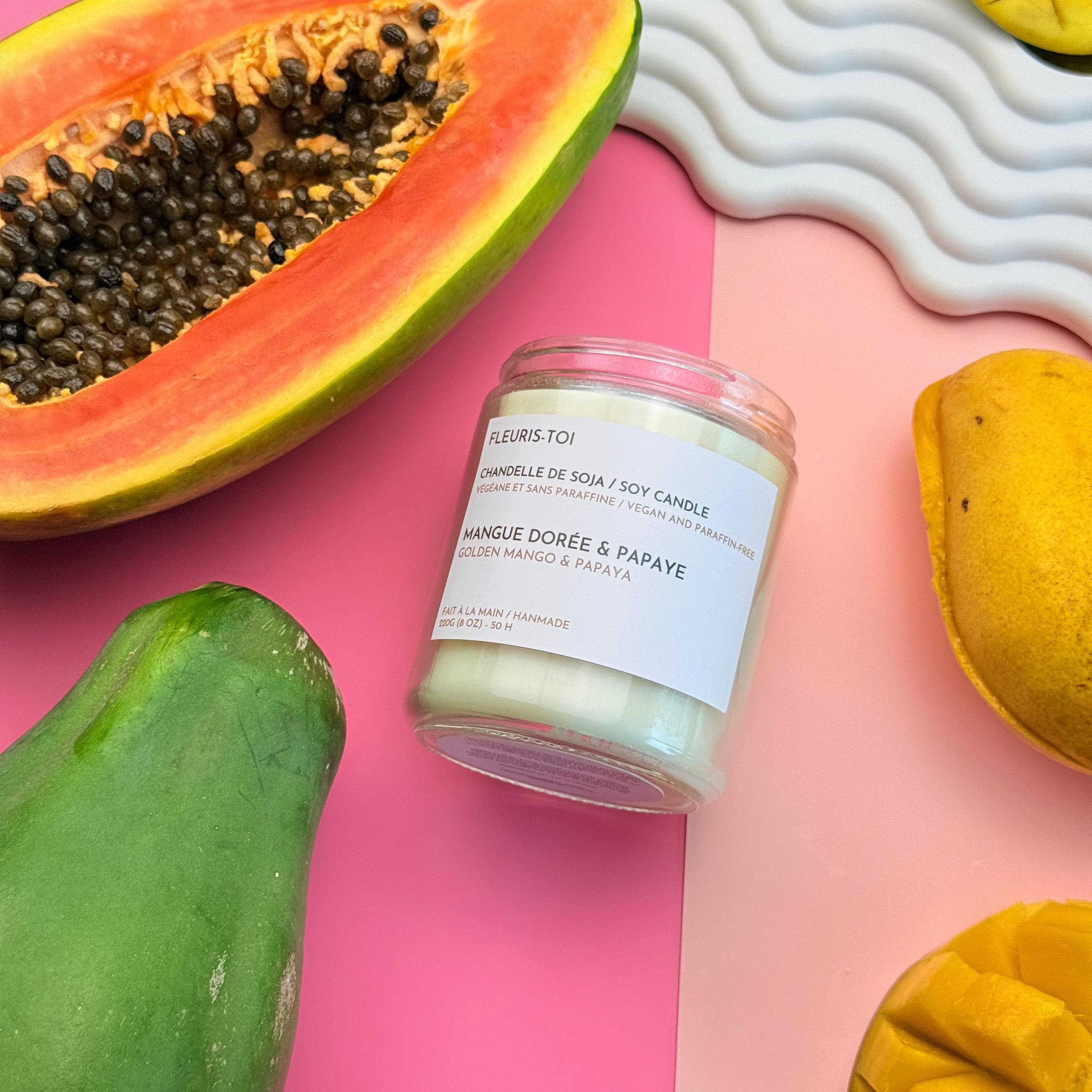 Golden Mango & Papaya Candle