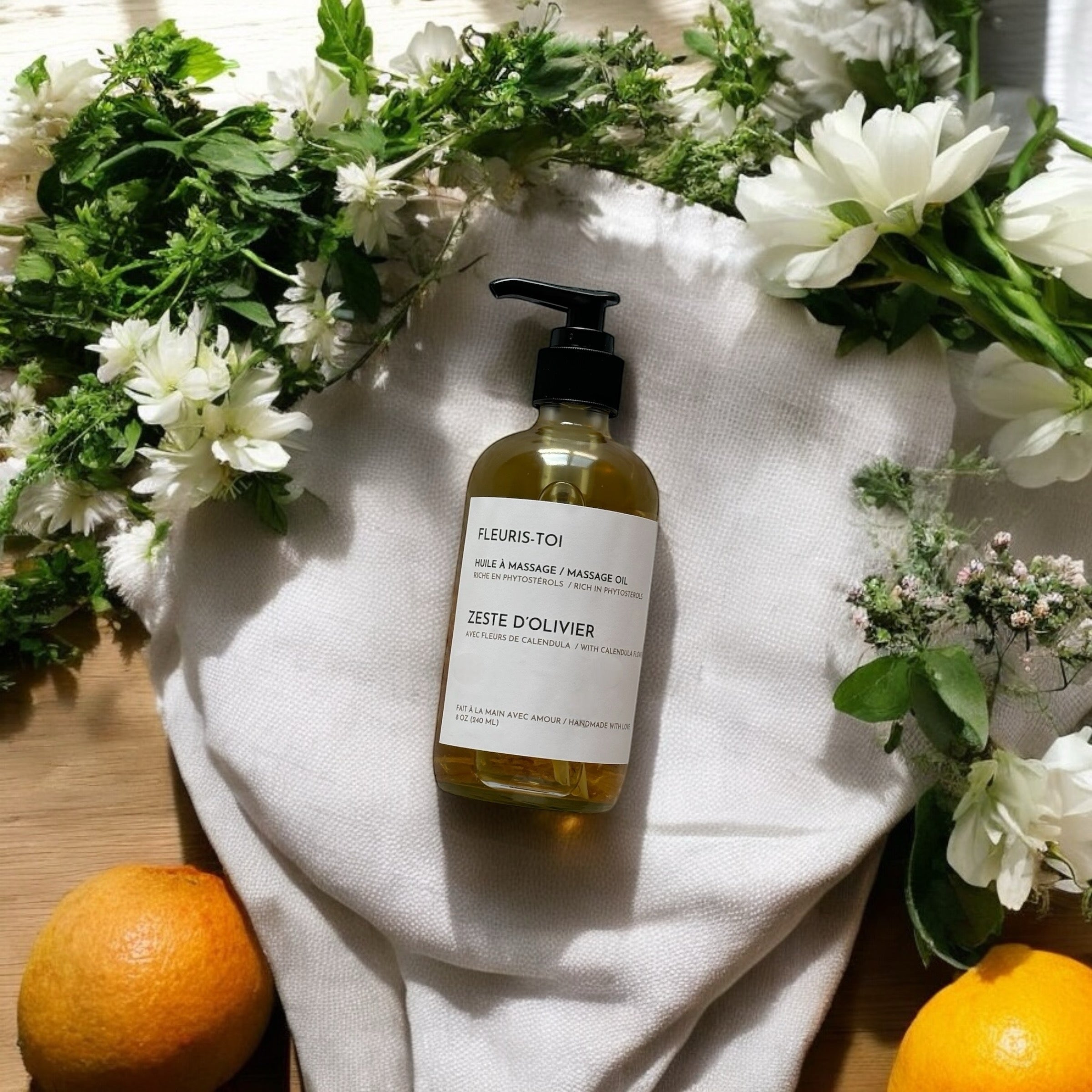 Olive Zest Massage Oil