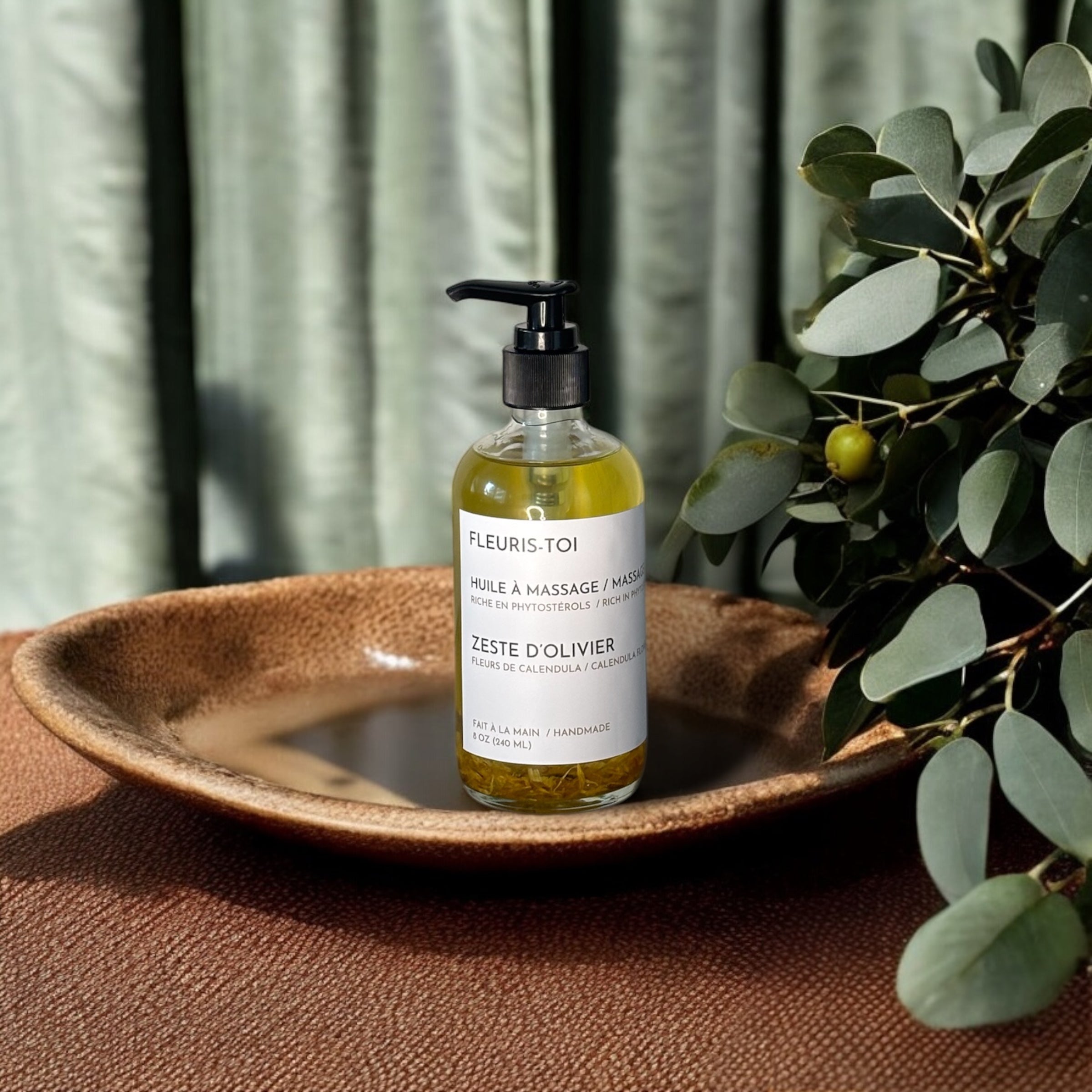 Olive Zest Massage Oil