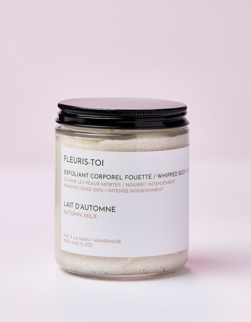 Body Scrub Autumn Milk